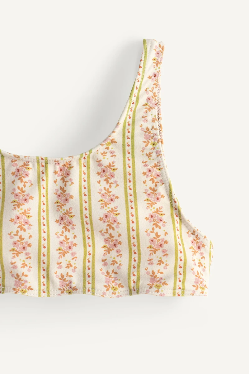 LIMITED EDITION FLORAL WAVE PRINT BIKINI