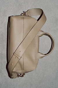 EXTENDED LEATHER BOWLING BAG