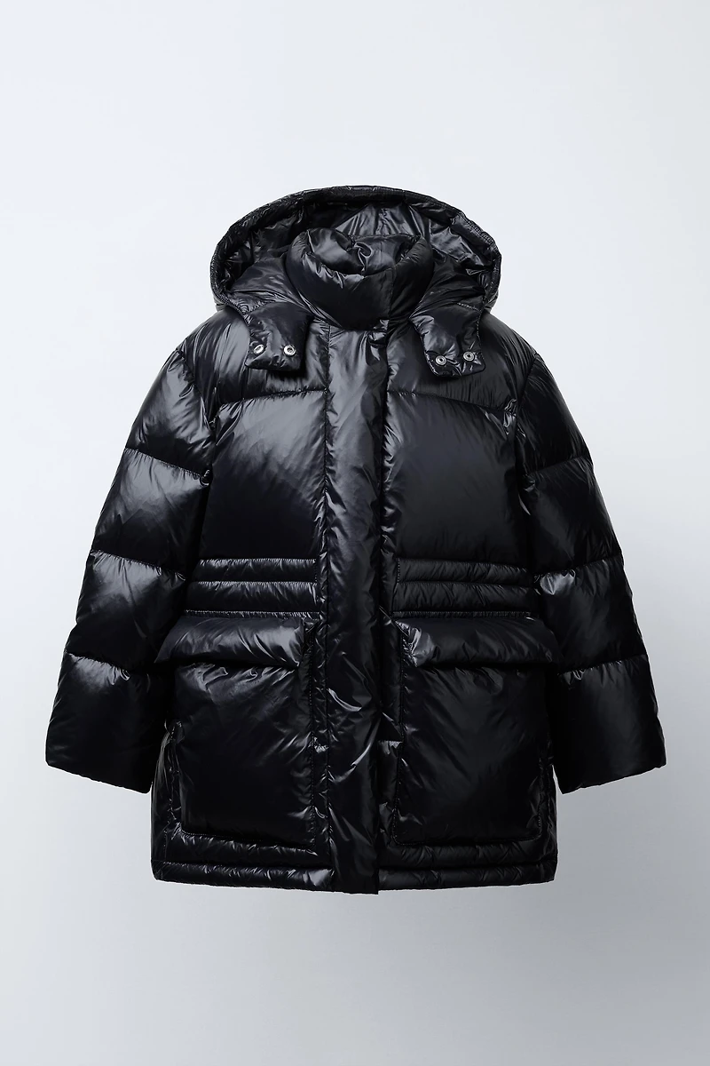 WATER REPELLENT FEATHER AND DOWN JACKET