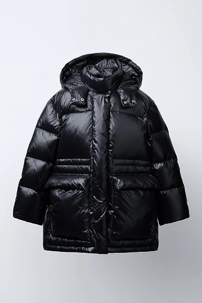 WATER REPELLENT FEATHER AND DOWN JACKET