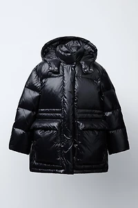 WATER REPELLENT FEATHER AND DOWN JACKET
