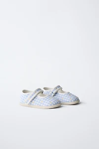 EMBROIDERED BAREFOOT MARY JANES
