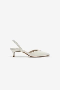 LEATHER KITTEN HEEL SHOES - THE ITEM ZARA WOMAN
