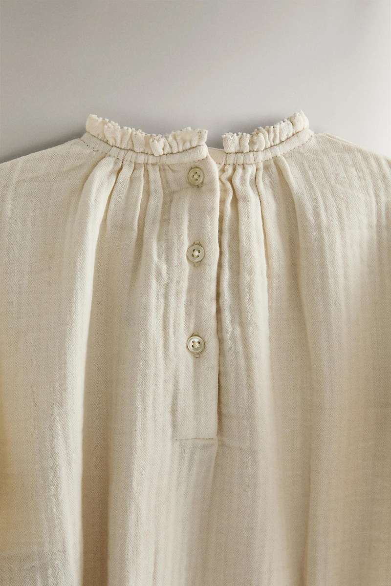 COMBINAISON BÉBÉ COTON MOUSSELINE