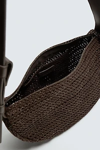 WOVEN SHOULDER BAG
