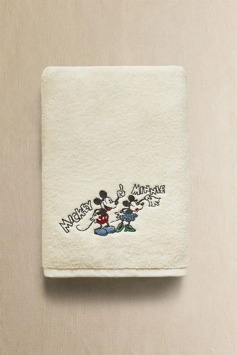 KIDS TERRY TOWEL MICKEY & MINNIE ©DISNEY
