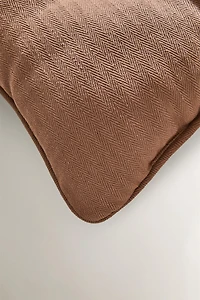COTTON STRUCTURED SEAT CUSHION