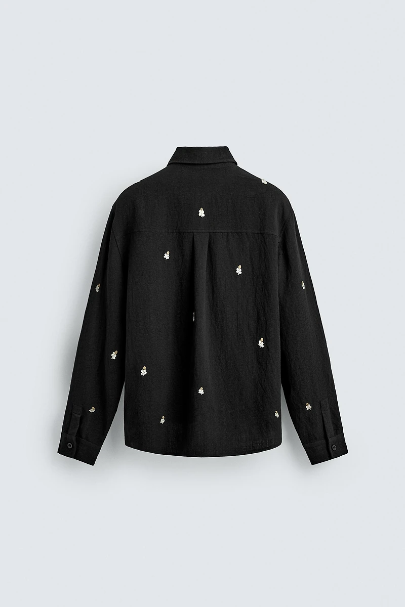 CHEMISE FLUIDE BRODÉE