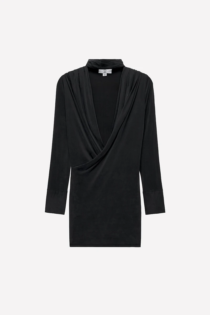 DRAPED DRESS LUDOVIC DE SAINT SERNIN x ZARA