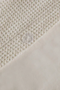 MINI WAFFLE COTTON DUVET COVER