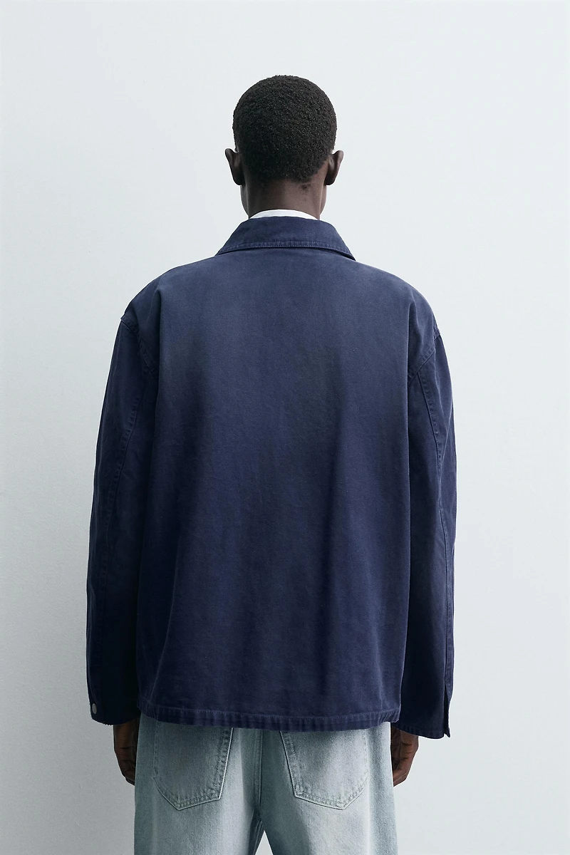 WASHED POCKET JACKET