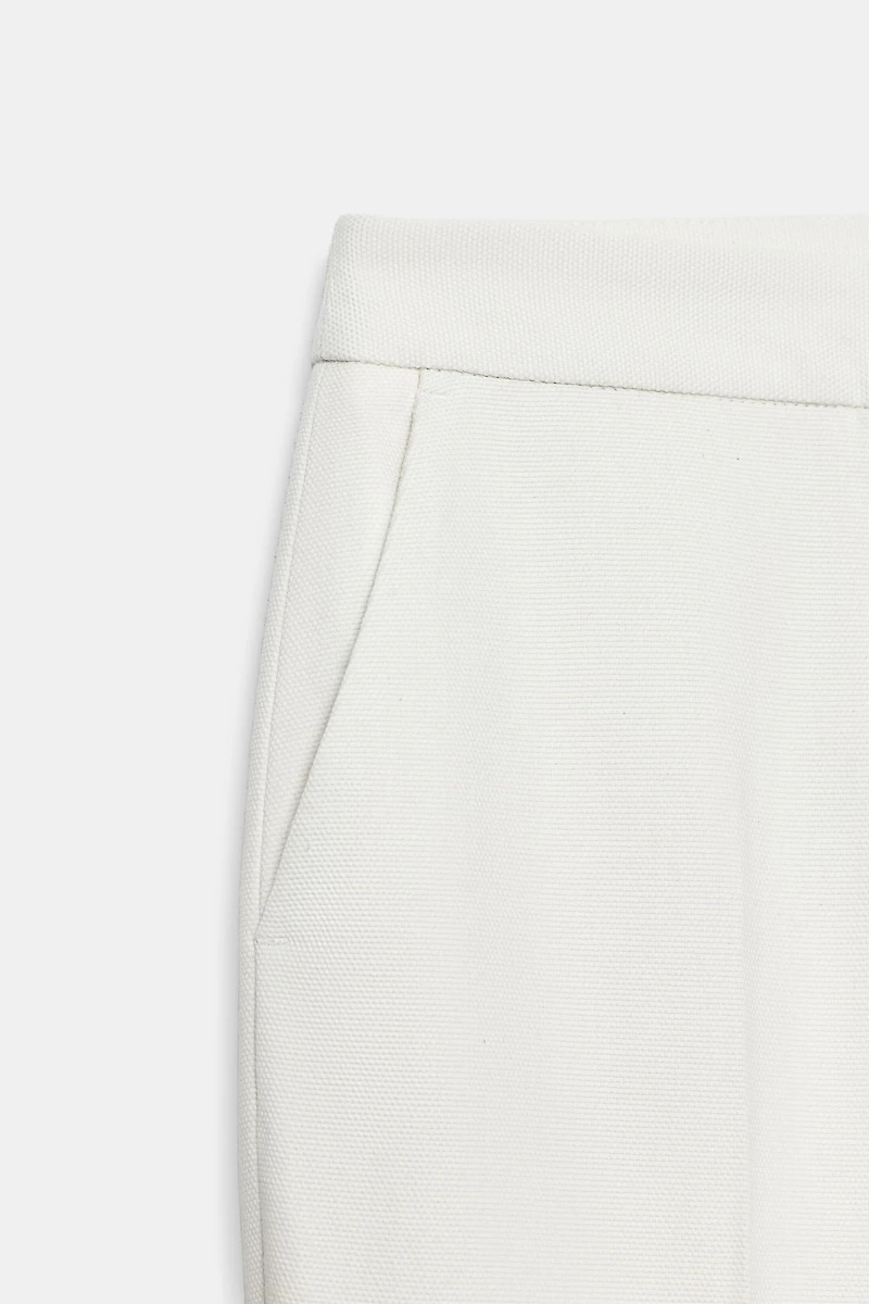 PANTALON DROIT TAILLE BASSE