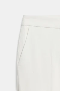 PANTALON DROIT TAILLE BASSE