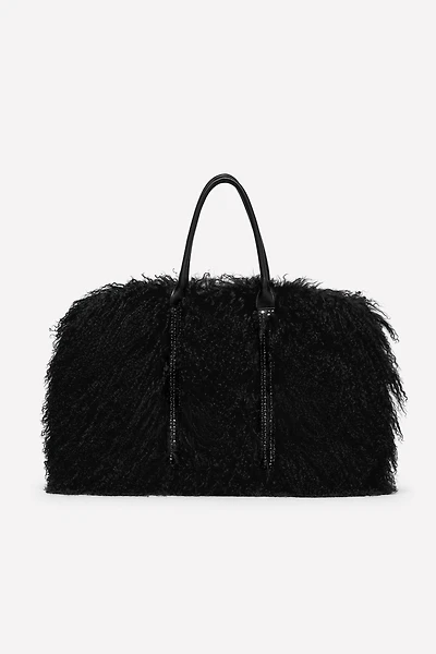FUR SHOPPER BAG LUDOVIC DE SAINT SERNIN x ZARA