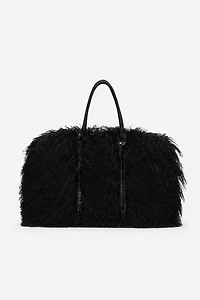 FUR SHOPPER BAG LUDOVIC DE SAINT SERNIN x ZARA