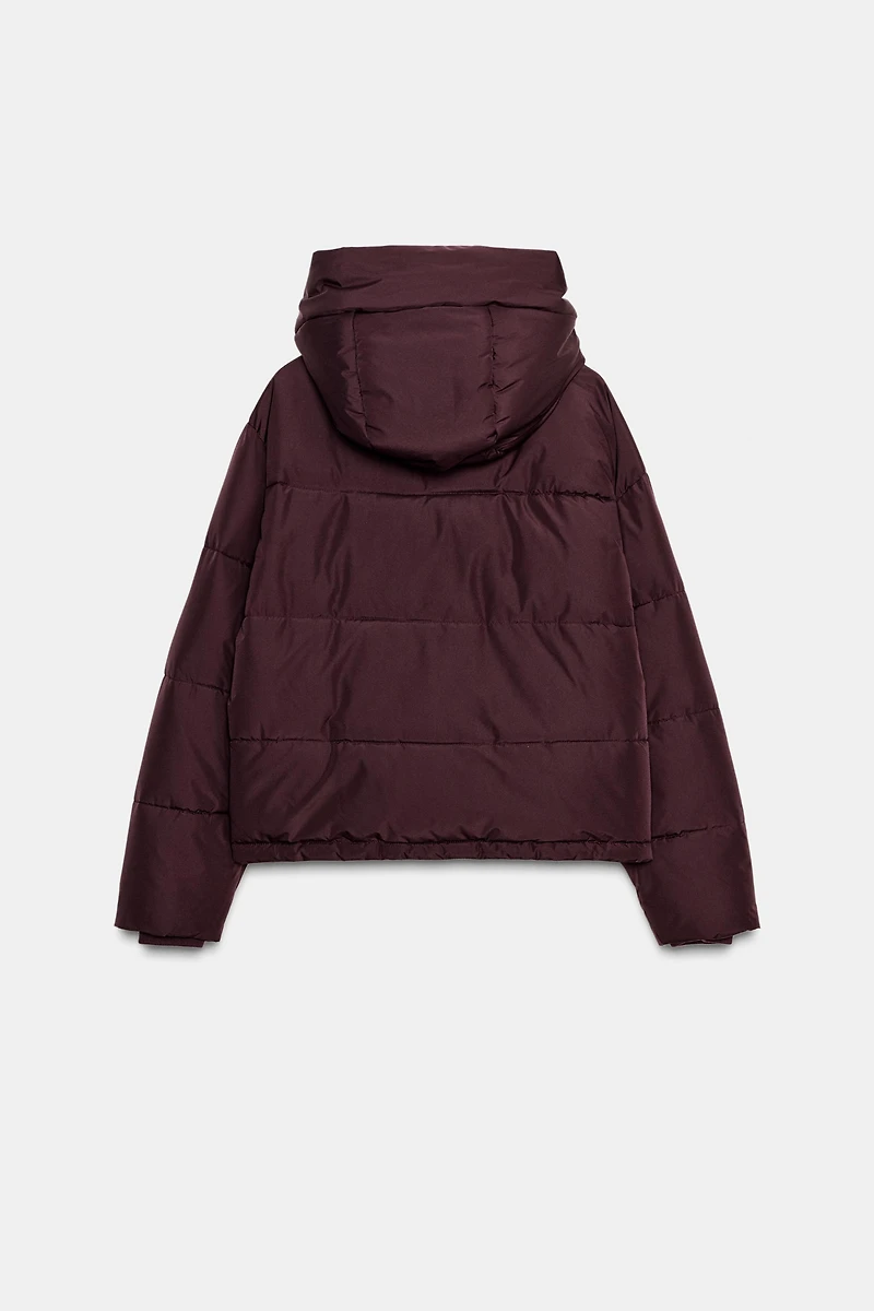 WATER REPELLENT WINDPROOF SHORT HOODIE ANORAK