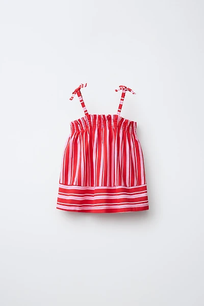 TEXTURED STRIPED TOP