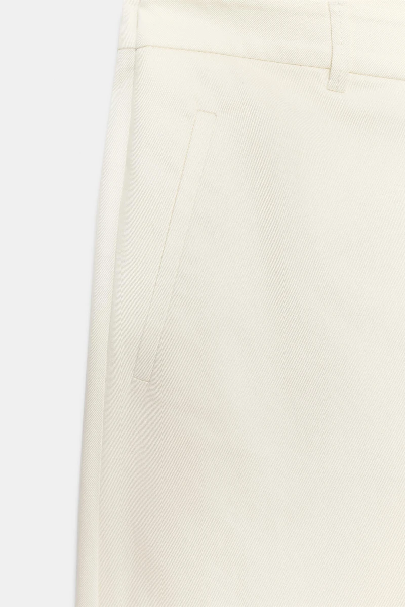 PANTALON LARGE À PLIS ZW COLLECTION