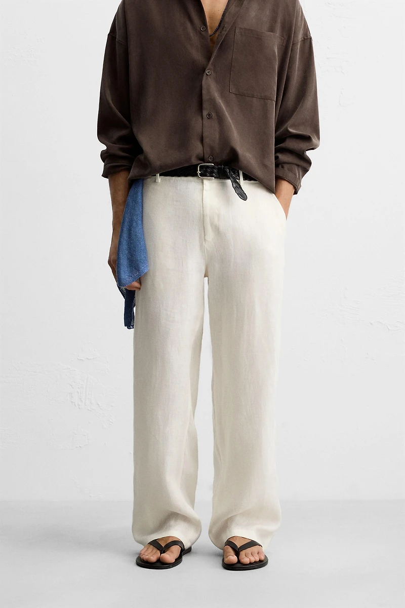 100% LINEN PANTS