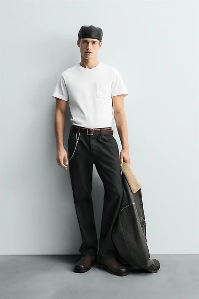 RELAXED FIT POCKET T-SHIRT