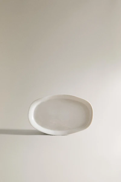 TEXTURED BATHROOM SOAP DISH