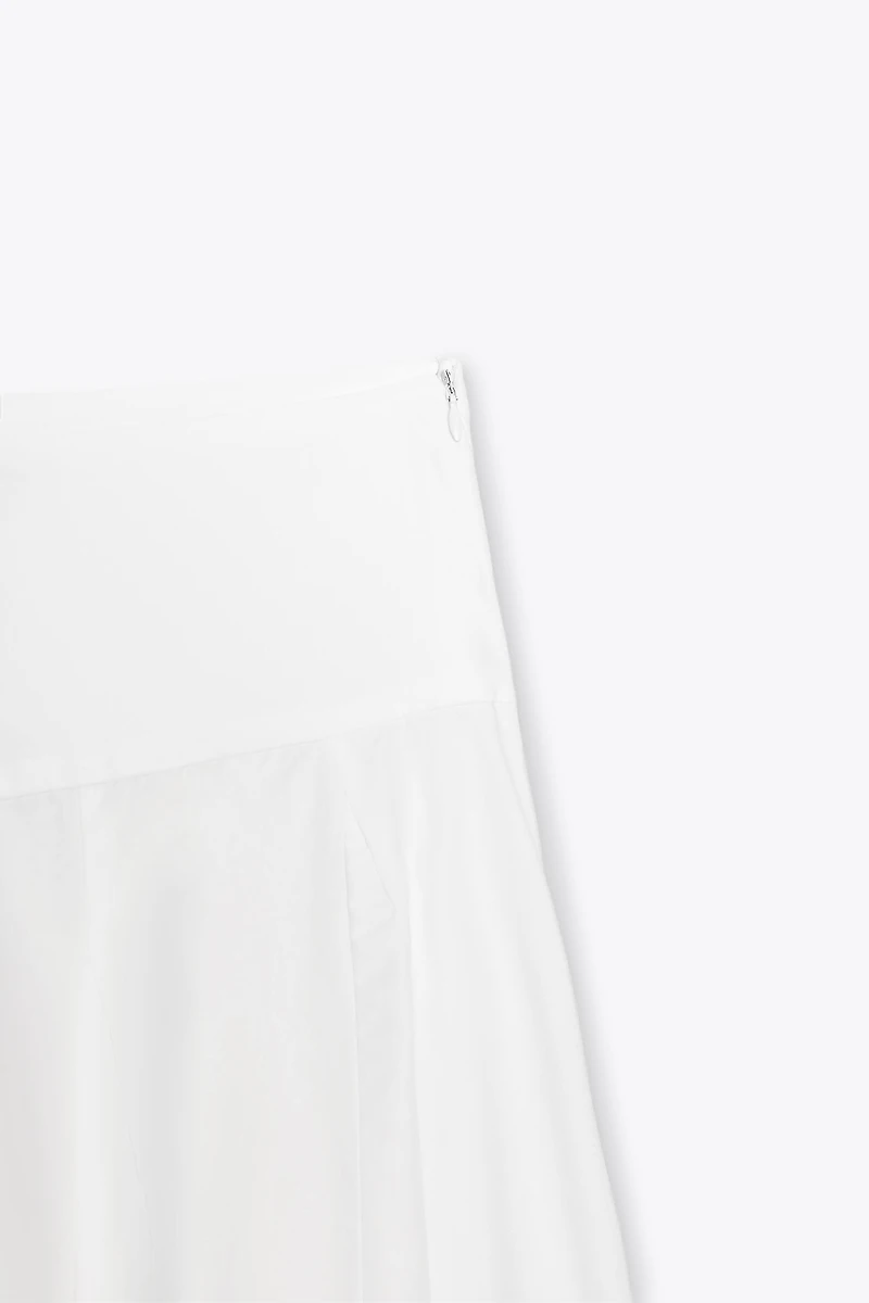 JUPE MIDI ASYMÉTRIQUE