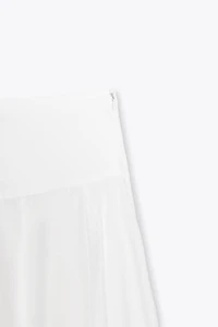 JUPE MIDI ASYMÉTRIQUE