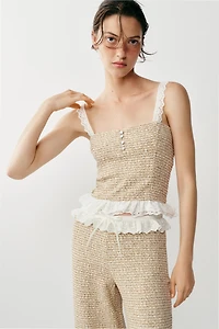 COMBINATION TEXTURED TOP