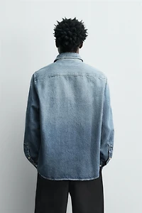 RELAXED FIT DENIM SHIRT
