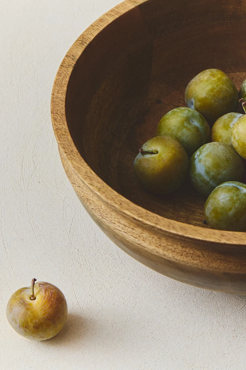 MANGO WOOD SALAD BOWL