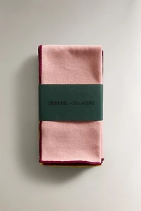 LOT SERVIETTES DE TABLE COTON SURPIQÛRE (LOT DE 4) X COLLAGERIE