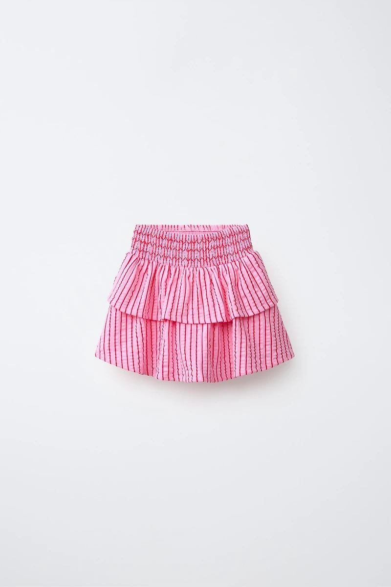 RUFFLED HEART SKIRT