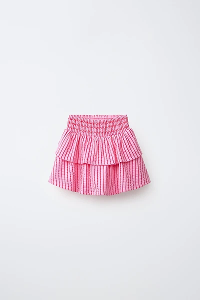 RUFFLED HEART SKIRT