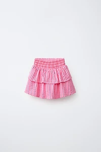 RUFFLED HEART SKIRT