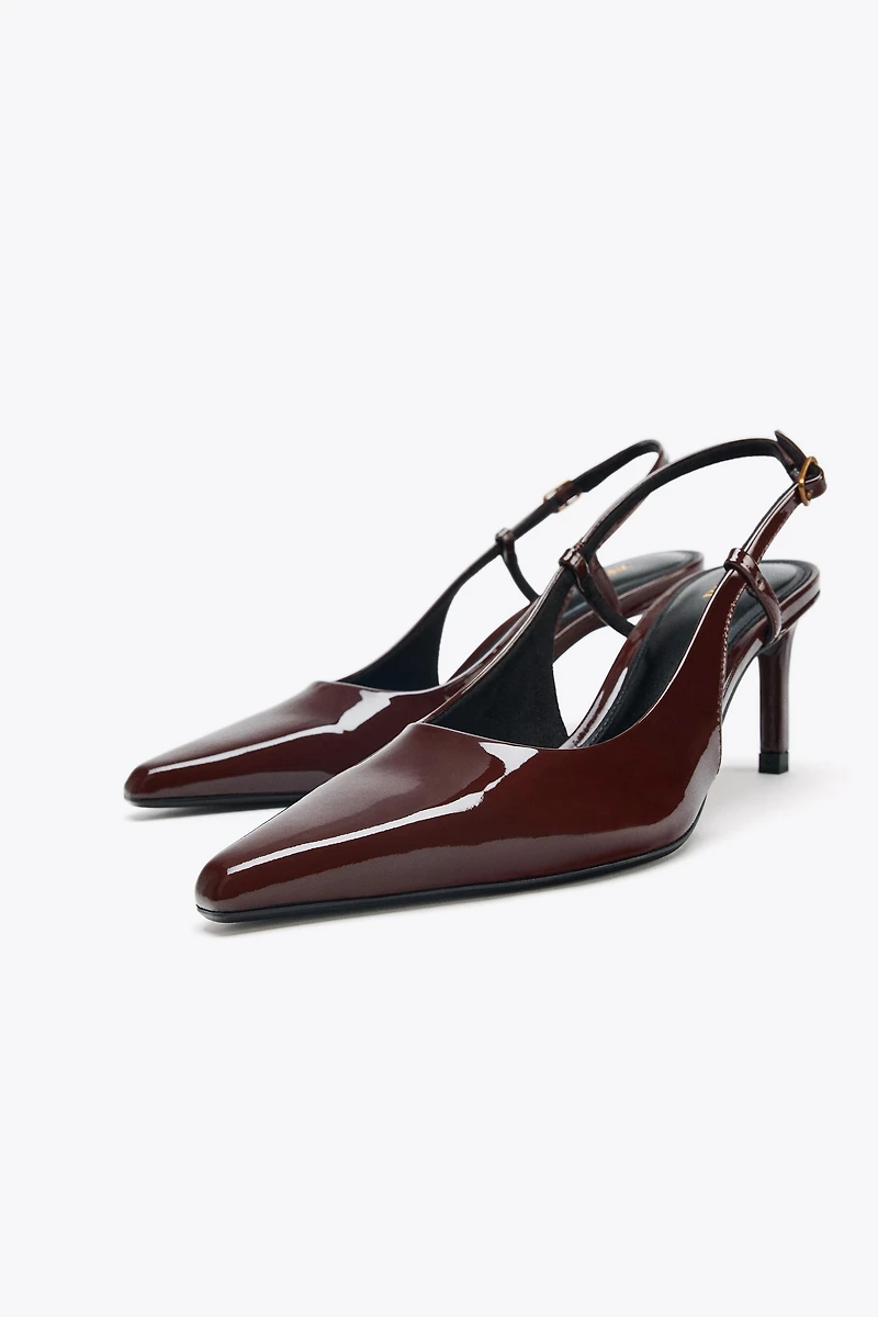 PATENT FINISH HEELS