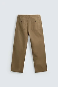 PANTALON STRAIGHT FIT DÉLAVÉ