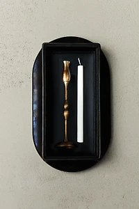 MINI GEOMETRIC BRASS CANDLESTICK