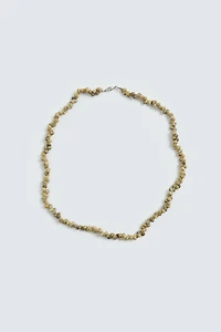 BEADED SHELL NECKLACE