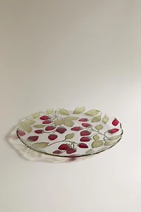 STRAWBERRY SERVICE PLATE