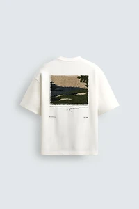 TEXTURED PATCH T-SHIRT