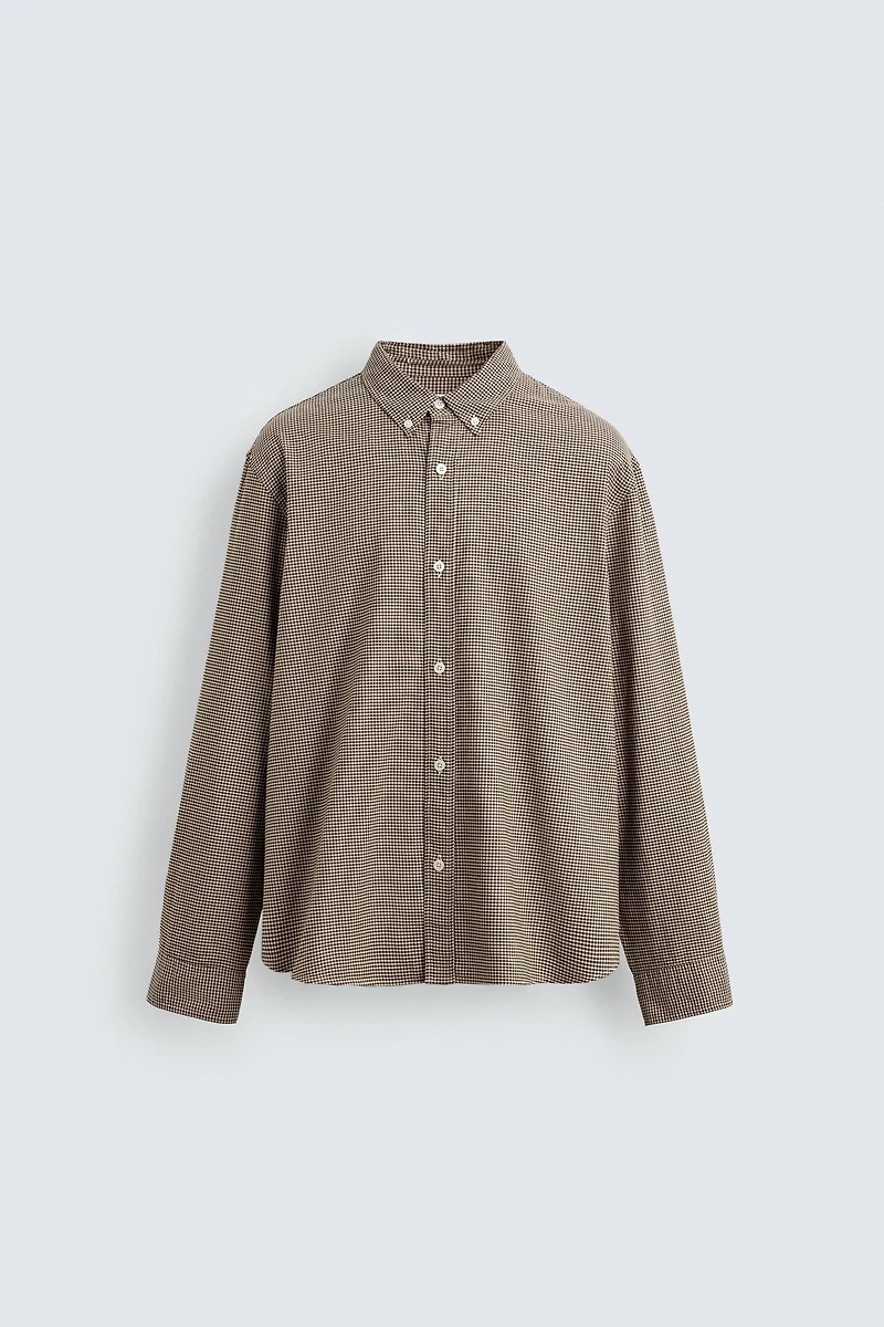 REGULAR FIT PLAID SHIRT