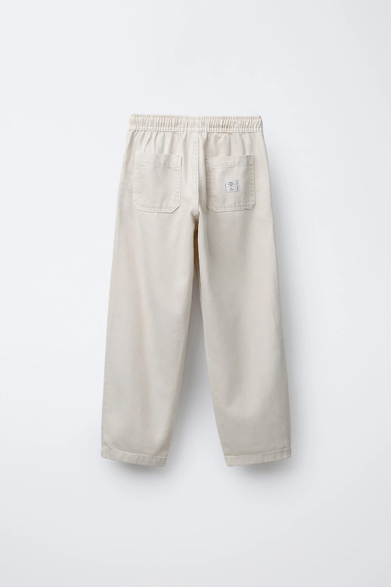 PANTALON FLUIDE ÉLASTIQUÉ