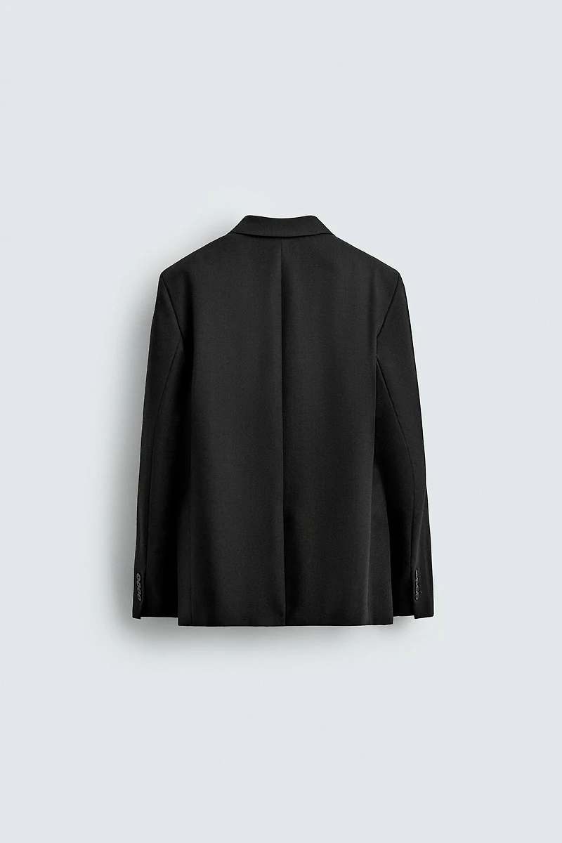 BLAZER CROISÉ COSTUME 100 % LAINE