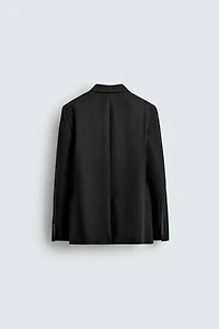 BLAZER CROISÉ COSTUME 100 % LAINE