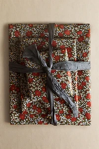 PAPIER CADEAU FLORAL NOËL