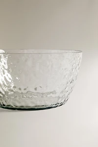 ACRYLIC TEXTURED SALAD BOWL