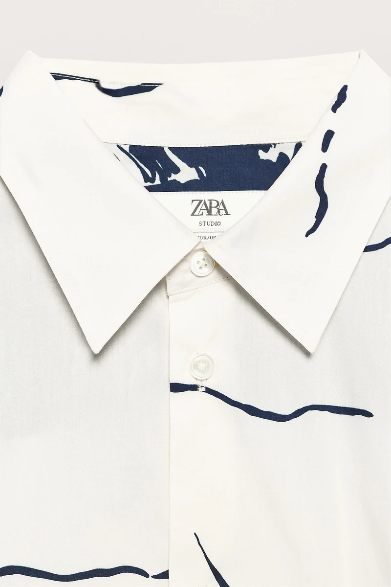 LIMITED EDITION PRINTED OVERSIZED FIT SHIRT