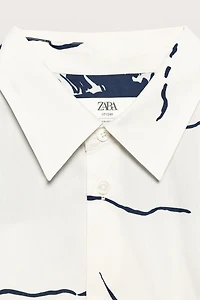 LIMITED EDITION PRINTED OVERSIZED FIT SHIRT