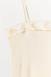 FINE KNIT LACE BODYSUIT