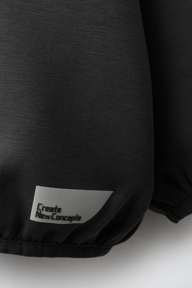 INTERLOCK ZIP SWEATSHIRT